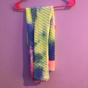 Tie-dye leggings